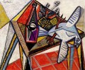 Stillleben avec Taube 1941 kubist Pablo Picasso